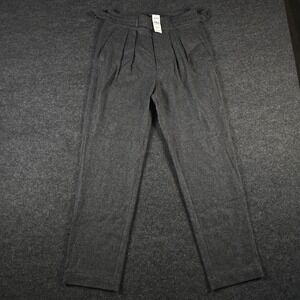NWT Todd Snyder Charcoal Wool Gurkha Pants Pleated Trouser Portugal Men's 29x32